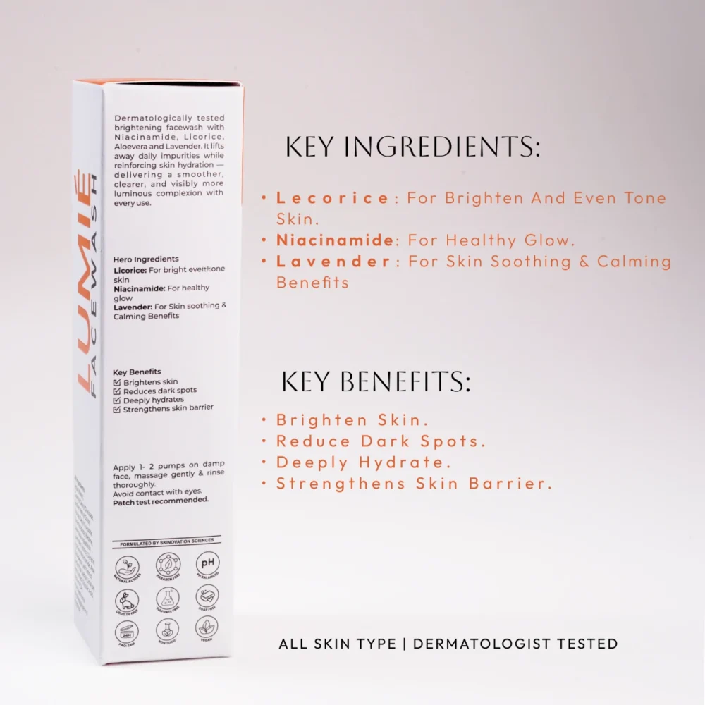 GLOZIAA LUMIÉ Facewash