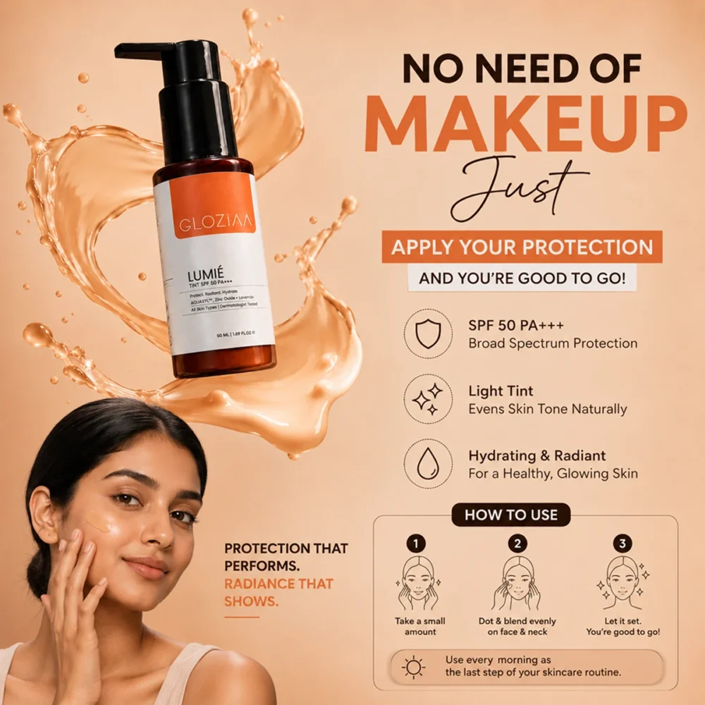 GLOZIAA LUMIÉ Tint SPF 50 PA+++