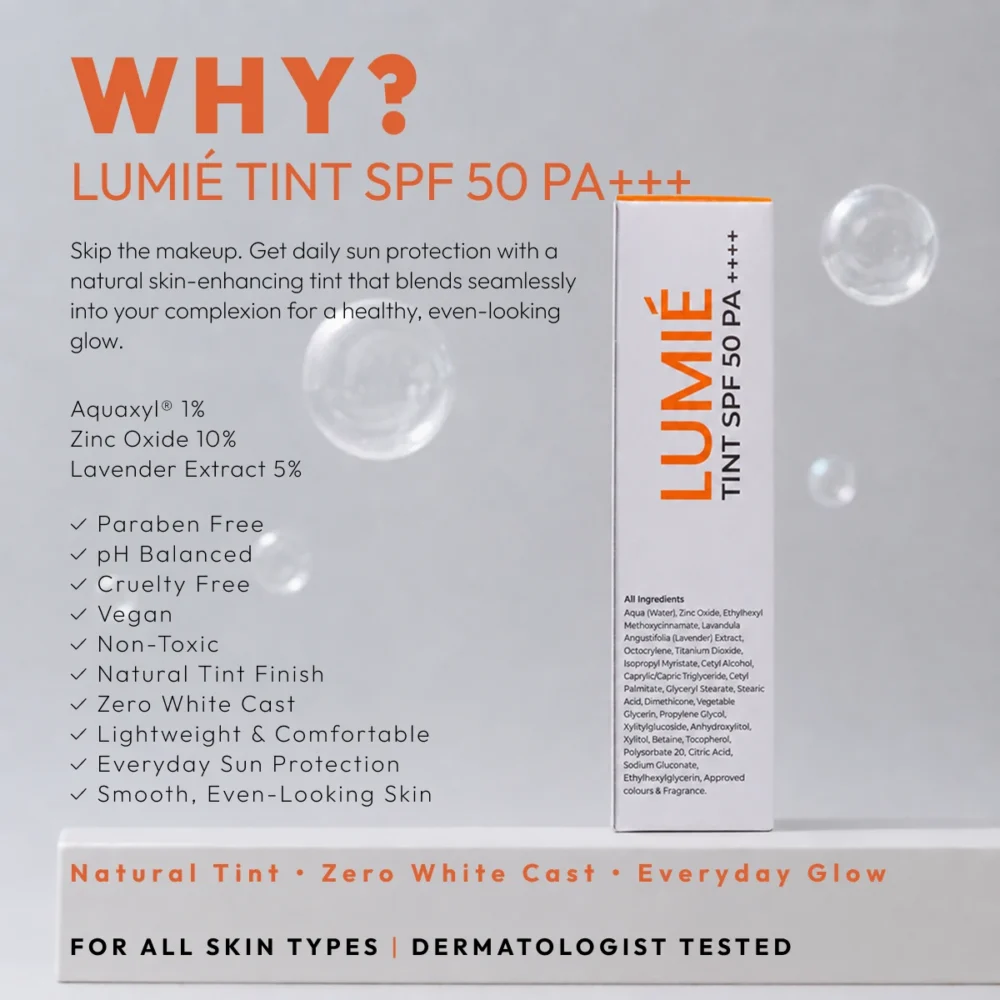 GLOZIAA LUMIÉ Tint SPF 50 PA+++